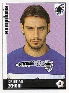 Sticker Cristian Zenoni - Calciatori 2006-2007 - Panini
