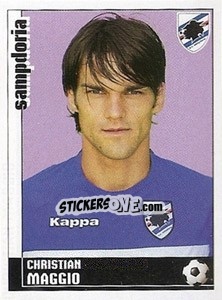 Sticker Christian Maggio - Calciatori 2006-2007 n. 363 - Panini