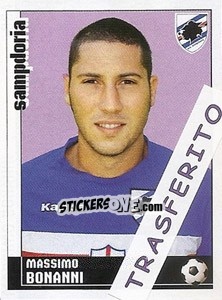 Sticker Massimo Bonanni - Calciatori 2006-2007 - Panini