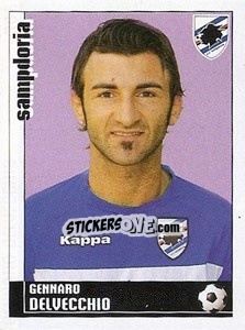 Sticker Gennaro Delvecchio - Calciatori 2006-2007 n. 366 - Panini