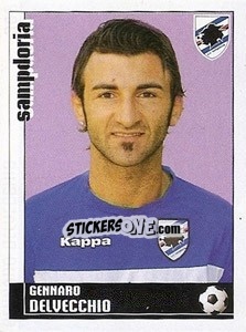 Figurina Gennaro Delvecchio - Calciatori 2006-2007 - Panini