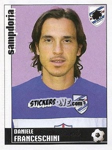 Sticker Daniele Franceschini - Calciatori 2006-2007 - Panini