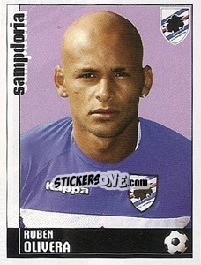 Sticker Ruben Olivera - Calciatori 2006-2007 - Panini