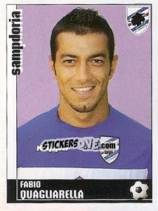 Sticker Fabio Quagliarella - Calciatori 2006-2007 n. 373 - Panini