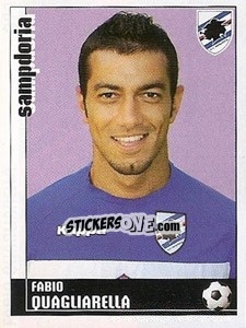 Cromo Fabio Quagliarella - Calciatori 2006-2007 - Panini