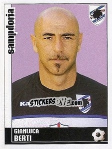 Cromo Gianluca Berti - Calciatori 2006-2007 - Panini