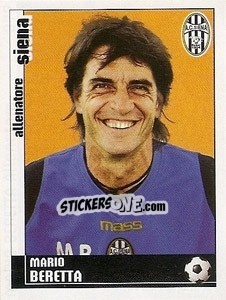 Sticker Mario Beretta (Allenatore) - Calciatori 2006-2007 - Panini