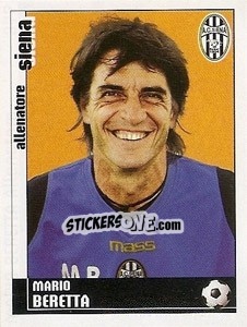 Sticker Mario Beretta (Allenatore) - Calciatori 2006-2007 n. 377 - Panini