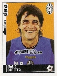 Cromo Mario Beretta (Allenatore) - Calciatori 2006-2007 - Panini