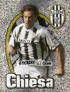 Sticker Top Player (Chiesa) - Calciatori 2006-2007 - Panini