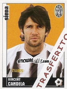 Sticker Vincent Candela - Calciatori 2006-2007 n. 385 - Panini