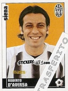 Sticker Roberto D'Aversa - Calciatori 2006-2007 - Panini