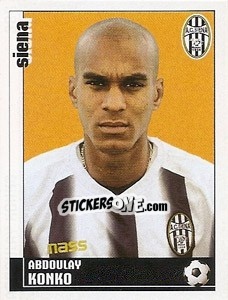 Cromo Abdoulay Konko - Calciatori 2006-2007 - Panini