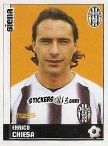 Figurina Enrico Chiesa - Calciatori 2006-2007 - Panini