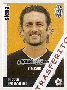 Figurina Nicola Pavarini - Calciatori 2006-2007 - Panini