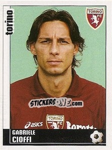 Sticker Gabriele Cioffi - Calciatori 2006-2007 n. 406 - Panini