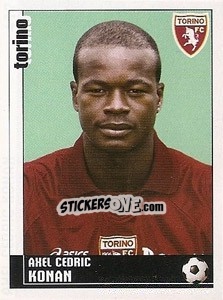 Sticker Axel Cedric Konan - Calciatori 2006-2007 n. 417 - Panini