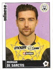 Sticker Morgan De Sanctis - Calciatori 2006-2007 n. 423 - Panini