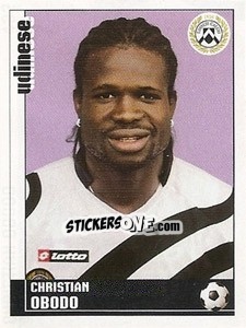 Figurina Christian Obodo - Calciatori 2006-2007 - Panini