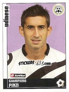 Sticker Giampiero Pinzi - Calciatori 2006-2007 - Panini