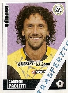 Figurina Gabriele Paoletti - Calciatori 2006-2007 - Panini