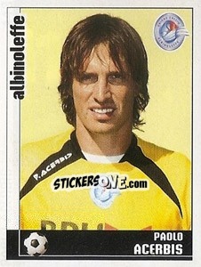 Sticker Paolo Acerbis - Calciatori 2006-2007 - Panini
