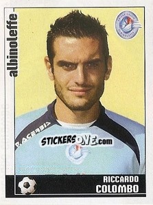 Sticker Riccardo Colombo - Calciatori 2006-2007 - Panini