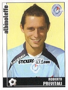 Sticker Roberto Previtali - Calciatori 2006-2007 - Panini