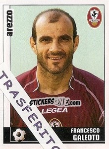 Sticker Francesco Galeoto - Calciatori 2006-2007 - Panini