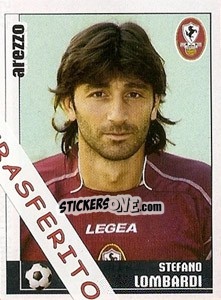 Figurina Stefano Lombardi - Calciatori 2006-2007 - Panini