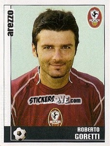 Sticker Roberto Goretti - Calciatori 2006-2007 - Panini