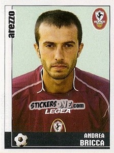 Cromo Andrea Bricca - Calciatori 2006-2007 - Panini