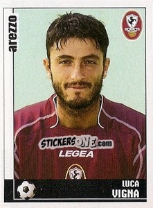 Cromo Luca Vigna - Calciatori 2006-2007 - Panini