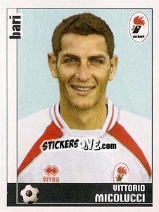 Sticker Vittorio Micolucci - Calciatori 2006-2007 n. 478 - Panini