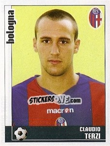 Sticker Claudio Terzi - Calciatori 2006-2007 n. 494 - Panini