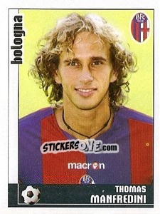 Sticker Thomas Manfredini - Calciatori 2006-2007 n. 495 - Panini