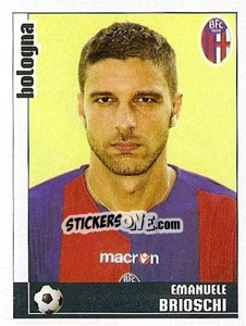 Sticker Emanuele Brioschi - Calciatori 2006-2007 n. 496 - Panini