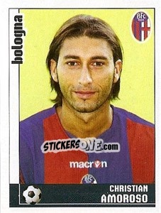 Sticker Christian Amoroso - Calciatori 2006-2007 n. 497 - Panini