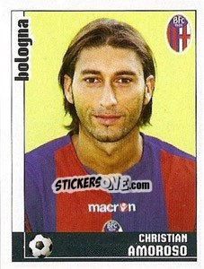 Figurina Christian Amoroso - Calciatori 2006-2007 - Panini