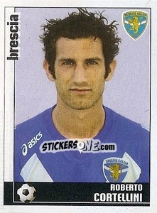 Sticker Roberto Cortellini - Calciatori 2006-2007 - Panini