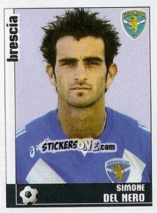 Cromo Simone Del Nero - Calciatori 2006-2007 - Panini