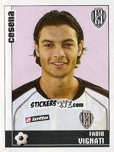 Sticker Fabio Vignati - Calciatori 2006-2007 - Panini
