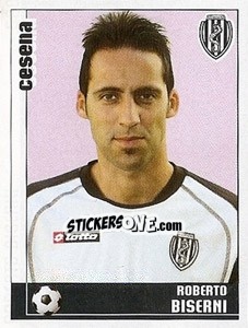 Sticker Roberto Biserni - Calciatori 2006-2007 - Panini