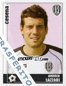 Cromo Andrea Lazzari - Calciatori 2006-2007 - Panini