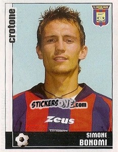 Cromo Simone Bonomi - Calciatori 2006-2007 - Panini