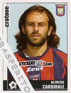 Sticker Alfredo Cardinale - Calciatori 2006-2007 - Panini