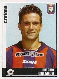 Cromo Antonio Galardo - Calciatori 2006-2007 - Panini