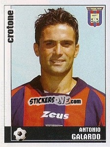 Figurina Antonio Galardo - Calciatori 2006-2007 - Panini