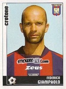 Sticker Federico Giampaolo - Calciatori 2006-2007 - Panini