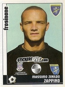 Sticker Massimo Zenildo Zappino - Calciatori 2006-2007 n. 555 - Panini